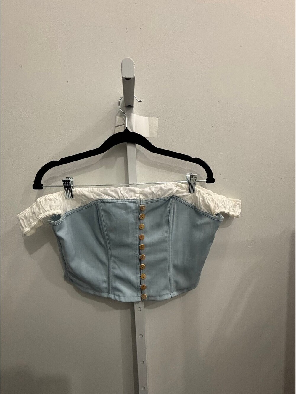 Out From Under Off-Shoulder Corset Top